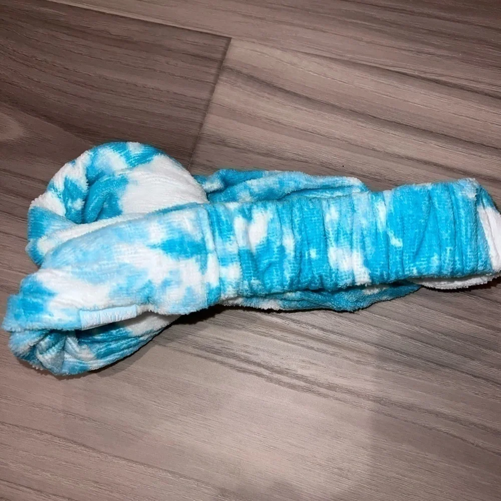 PINK Tie Dye Towel Headband